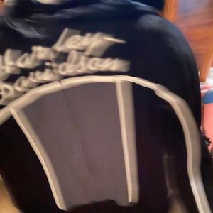 Harley zipper hoodie. Women’s L